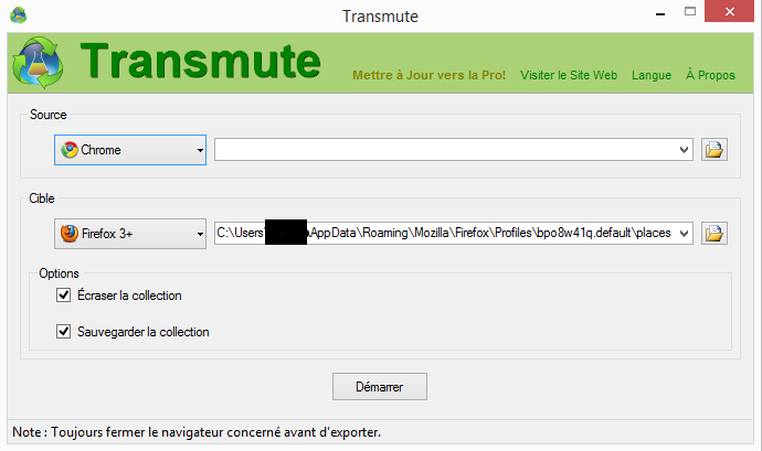 transmute - application