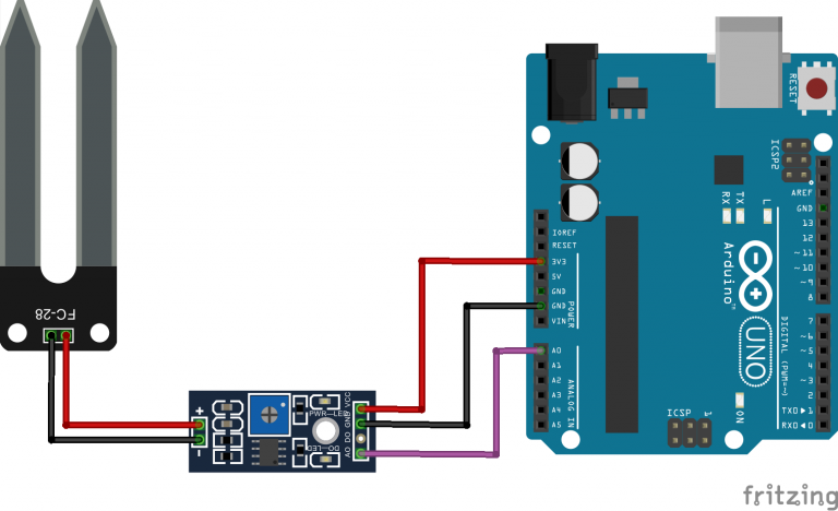 Arduino : FC-28 - D@hoo